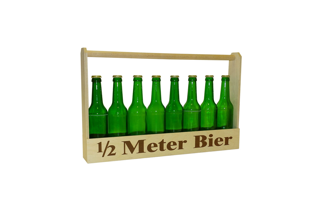1/2 Meter Bierträger - Für 0.33l Flaschen - Geschenke