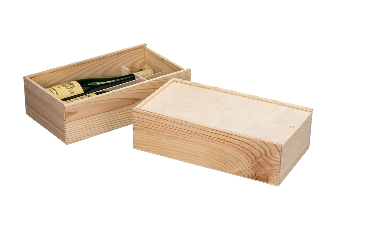 2er Präsentkassette mit Schiebedeckel