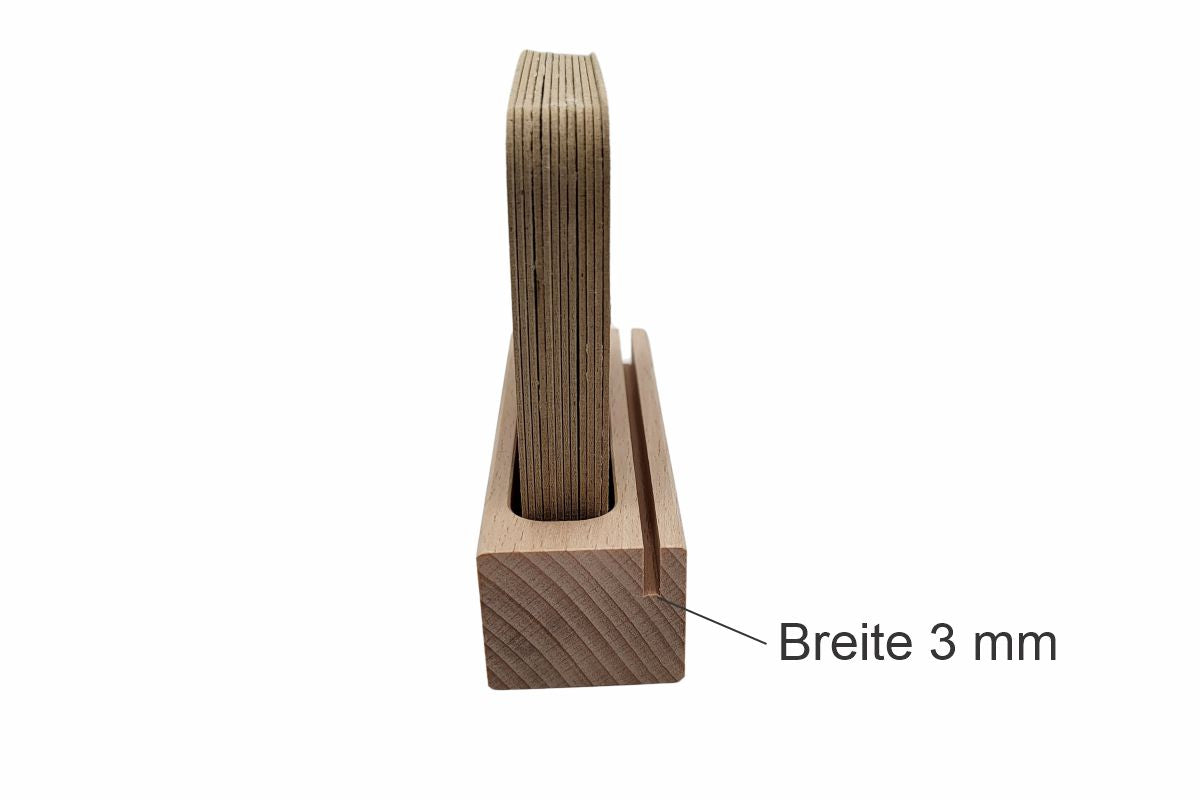 Bierdeckelhalter - Bierdeckelhalter mit Laserdruck - Geschenke