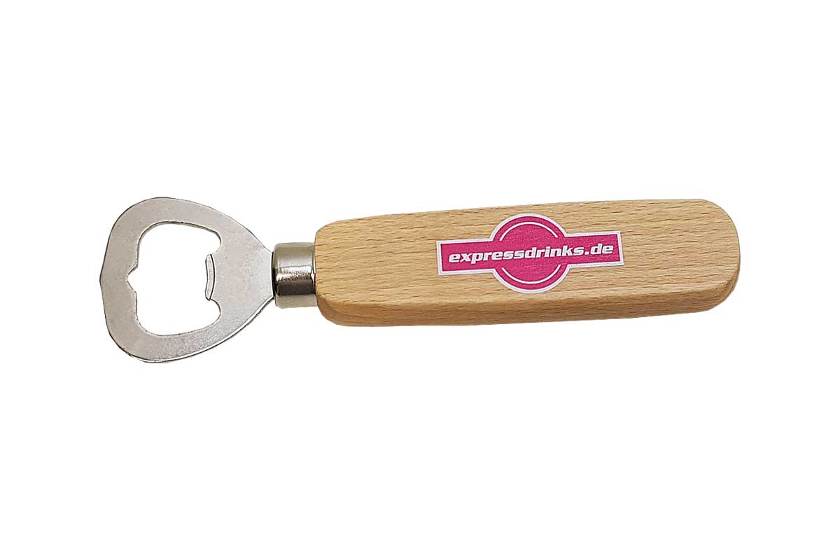 Bieröffner / Flaschenöffner - mit 1 x Farbdruck - Geschenke