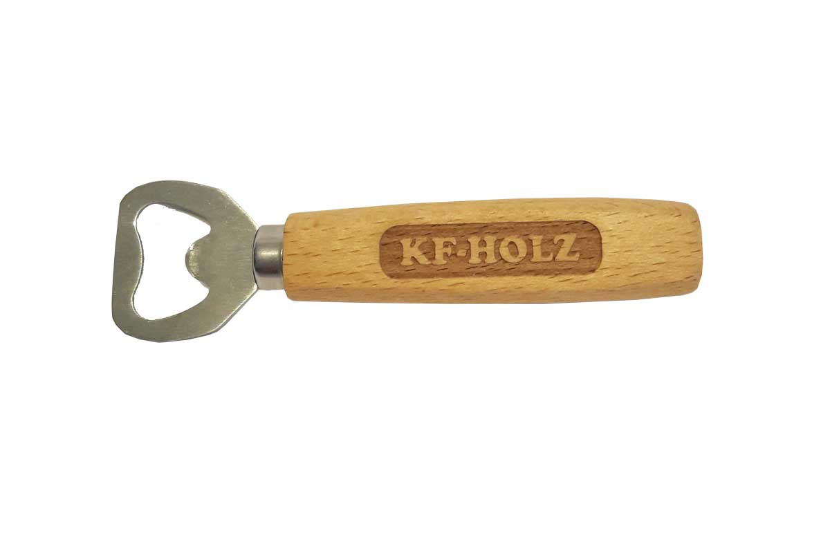 Bieröffner / Flaschenöffner - mit 1 x Laserdruck - Geschenke