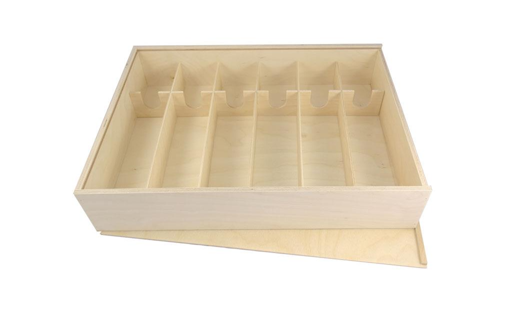 Flascheneinsatz - 6-fach für Artikel 0212