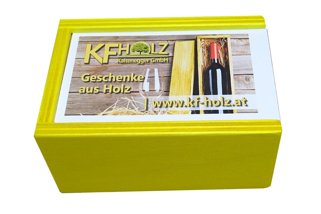 KOBOXX ’DIE BEFÜLLBARE VISITENKARTE’ - Koboxx gelb