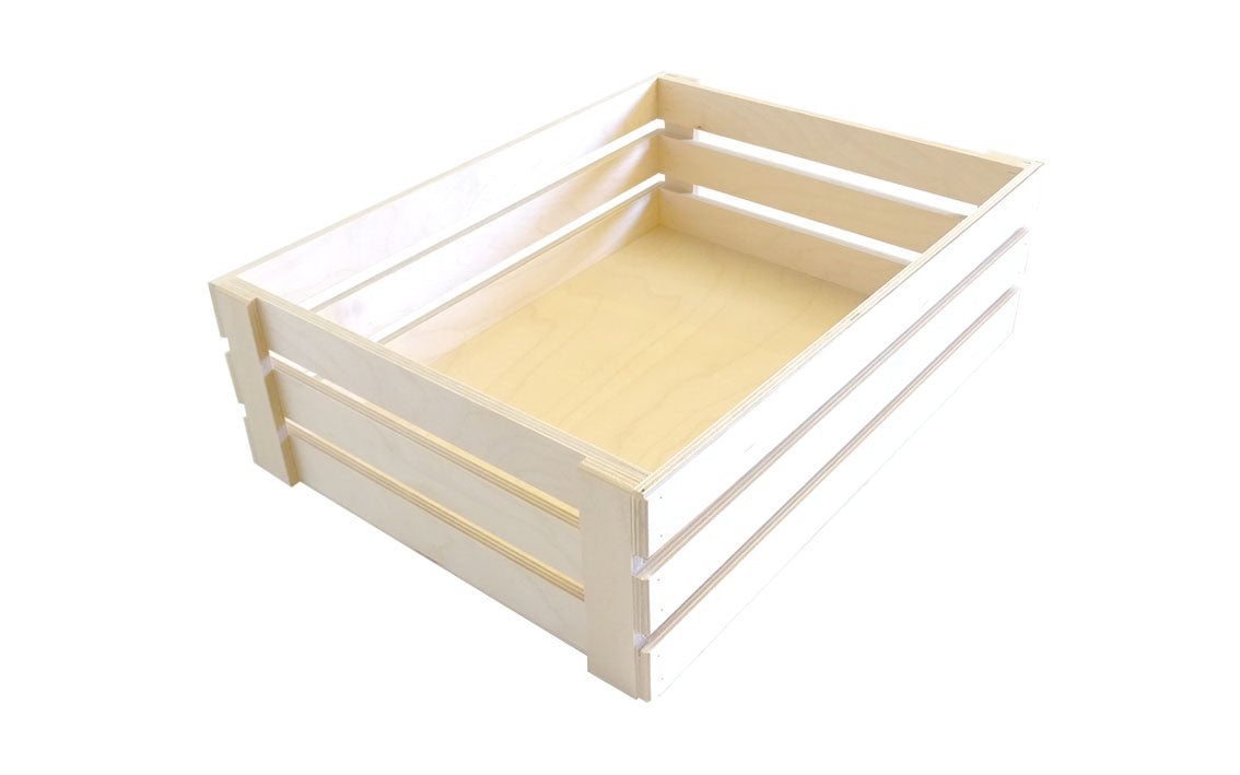 Leistenkisten - Dekokisten - 40 x 30 x 13 cm - Holzkisten