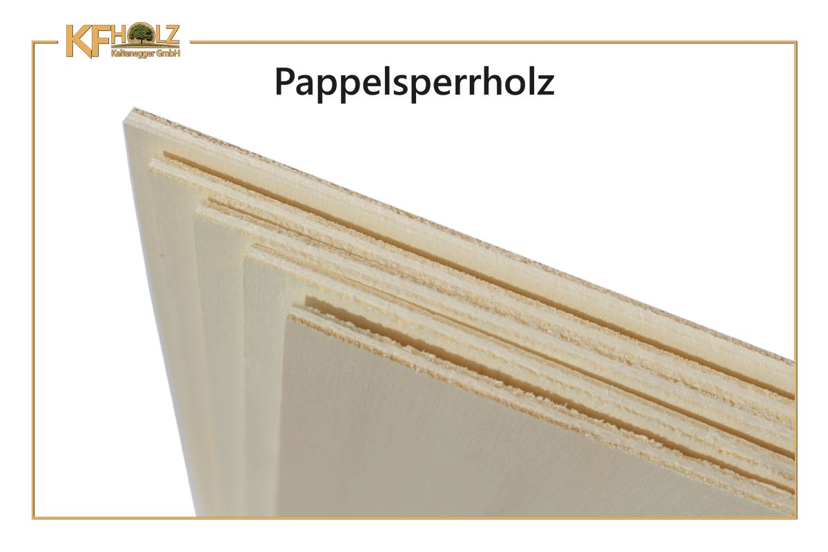 PAPPELSPERRHOLZ - Bastelmaterial