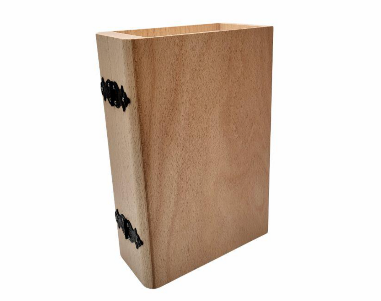 SCHNAPSBIBEL aus Holz - Geschenke