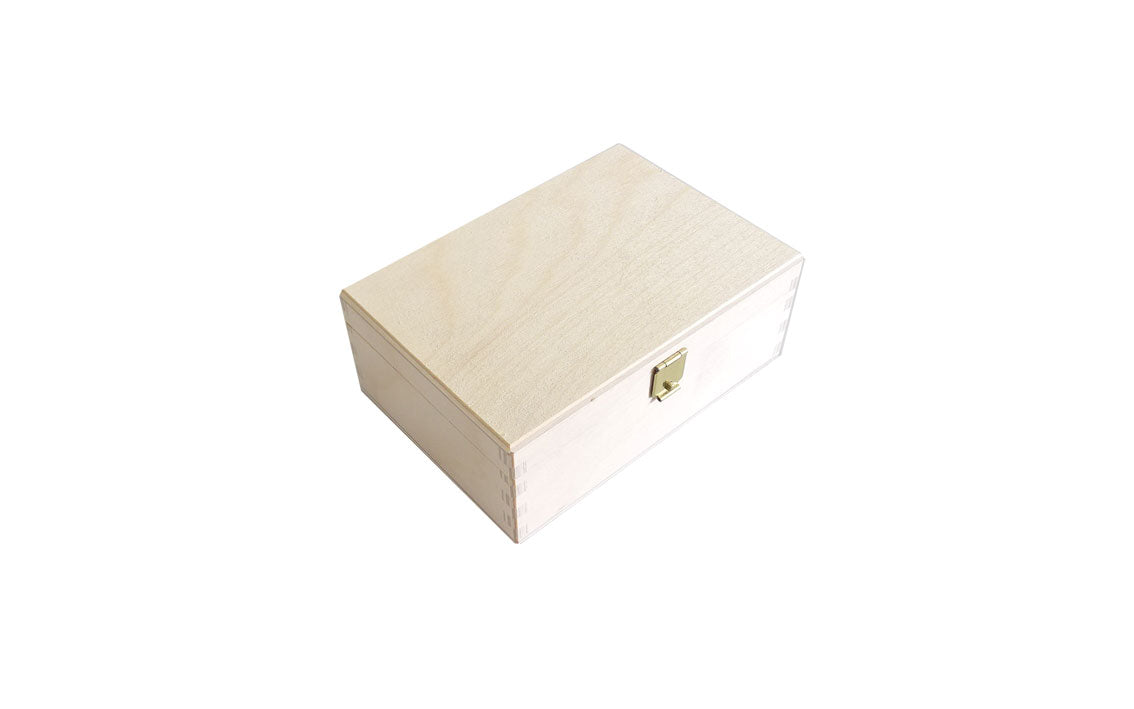 Schnapskiste mit Klappdeckel