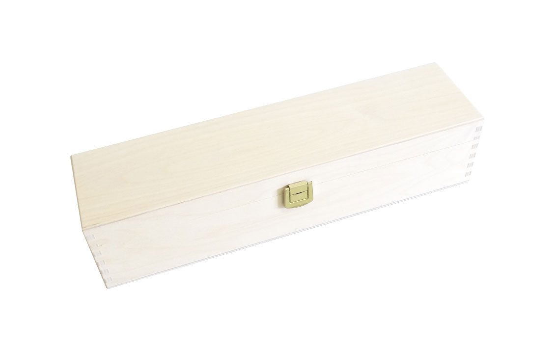 Single Weinkiste mit Klappdeckel
