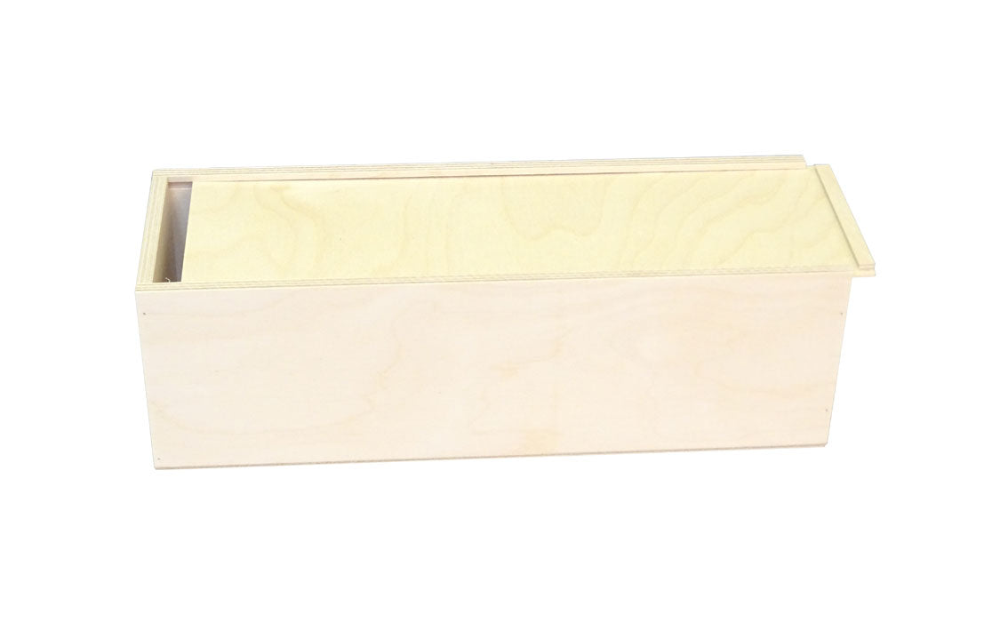Single Weinkiste mit Schiebedeckel