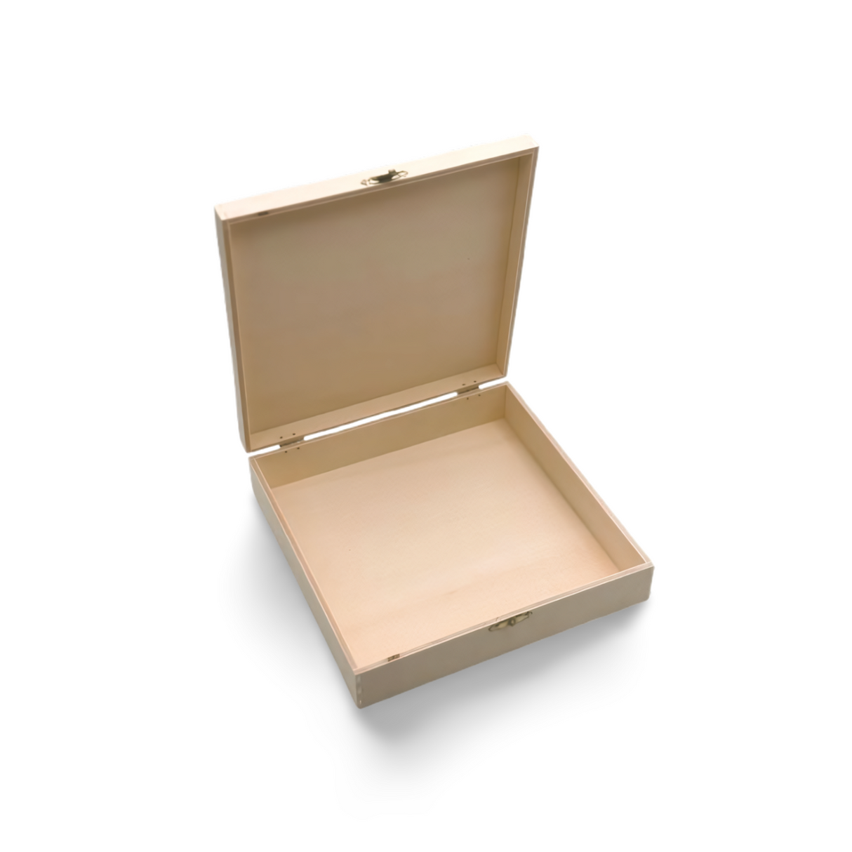 Tortenkiste 21 x 21 x 5 cm - Holzkoffer