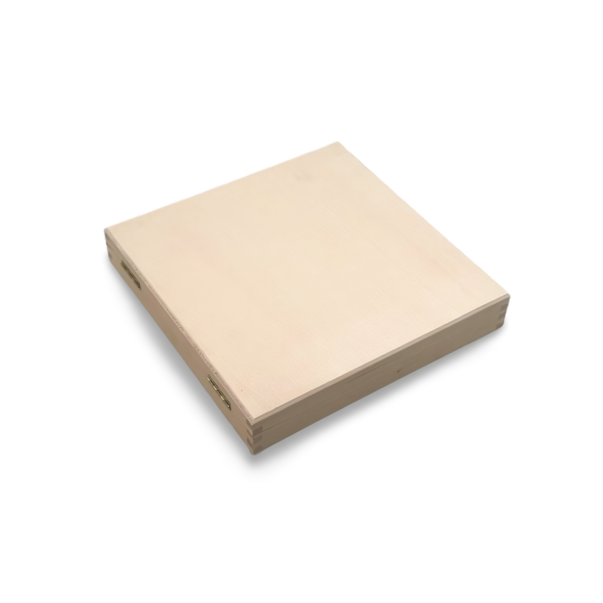 Tortenkiste 21 x 21 x 5 cm - Holzkoffer