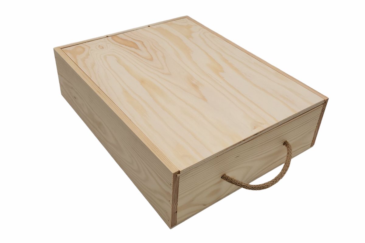 Weinkiste aus Vollholz