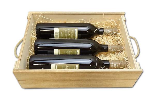 Wine box flambé | 36 x 26 x 10 cm 