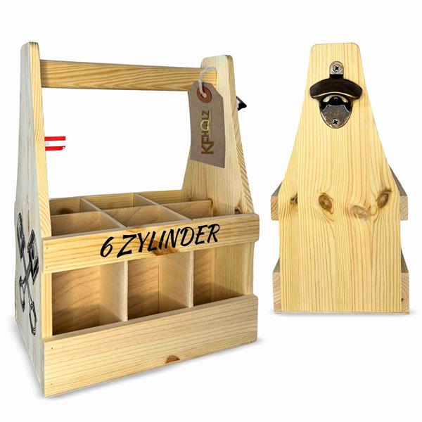 de:Flaschenträger | 6 Zylinder | für 6 x 0,5 Liter Flaschen!-_::_-!en:Bottle carrier | 6 cylinders | for 6 x 0.5 liter bottles!-_::_-!