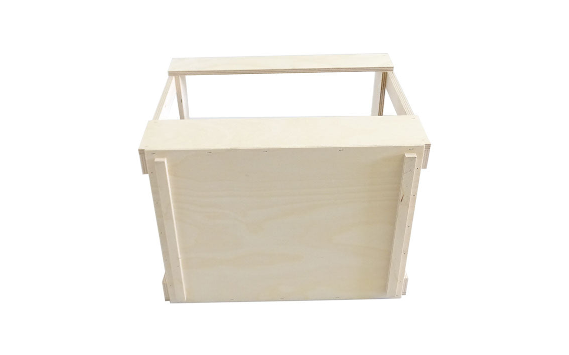 12er Bierkiste aus Holz - Geschenke