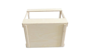 12er Bierkiste aus Holz - Geschenke