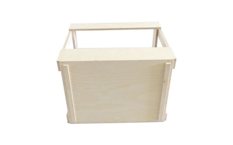 12er Bierkiste aus Holz - Geschenke