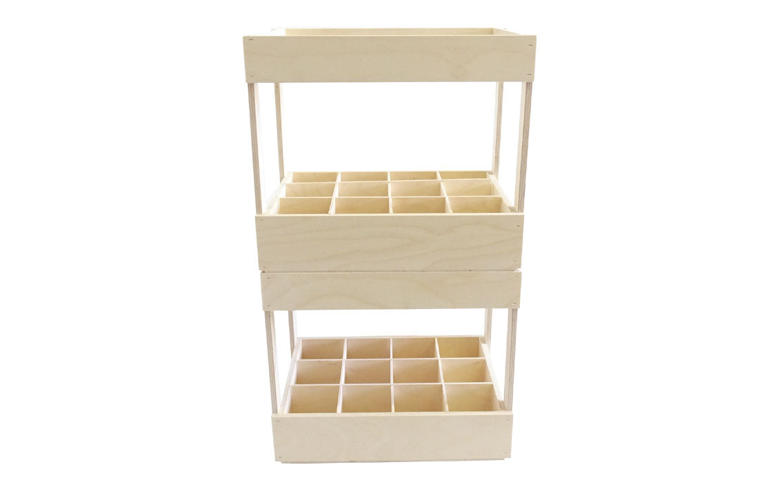 12er Bierkiste aus Holz - Geschenke