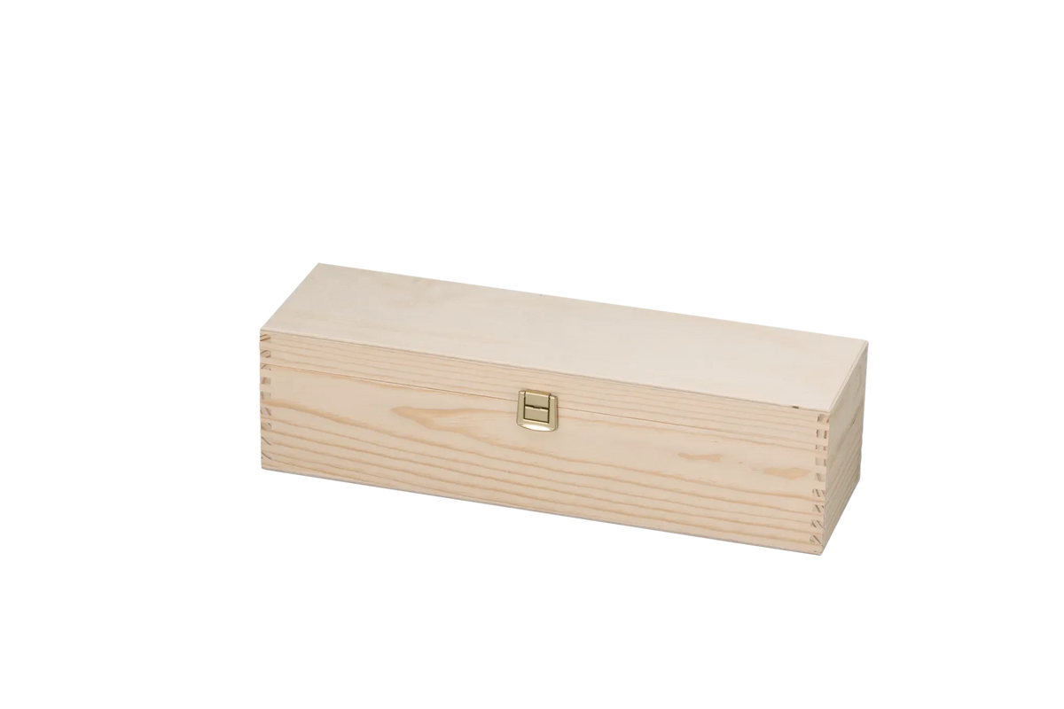 Wooden wine box