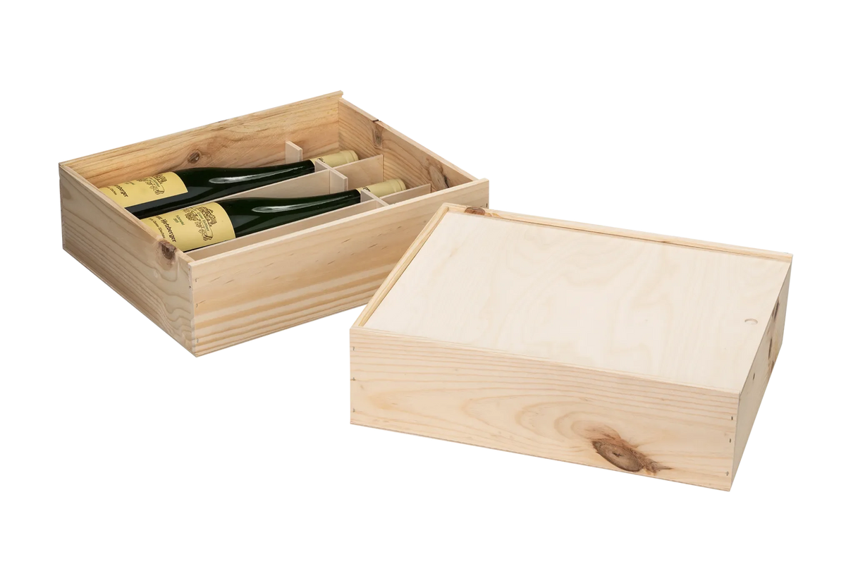 Wooden wine box
