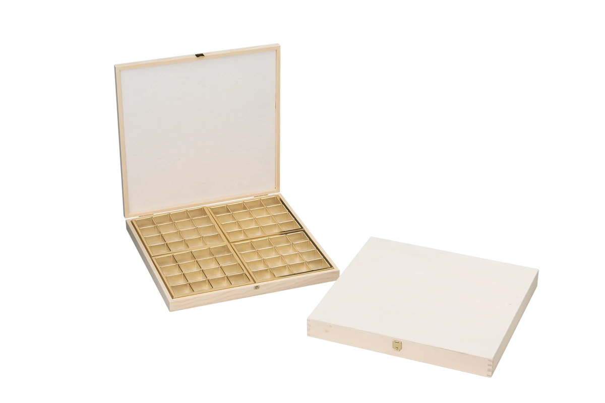 64er - Pralinenschachtel aus Holz