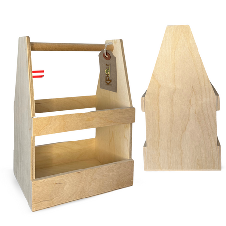 Bierträger aus Holz - Geschenke