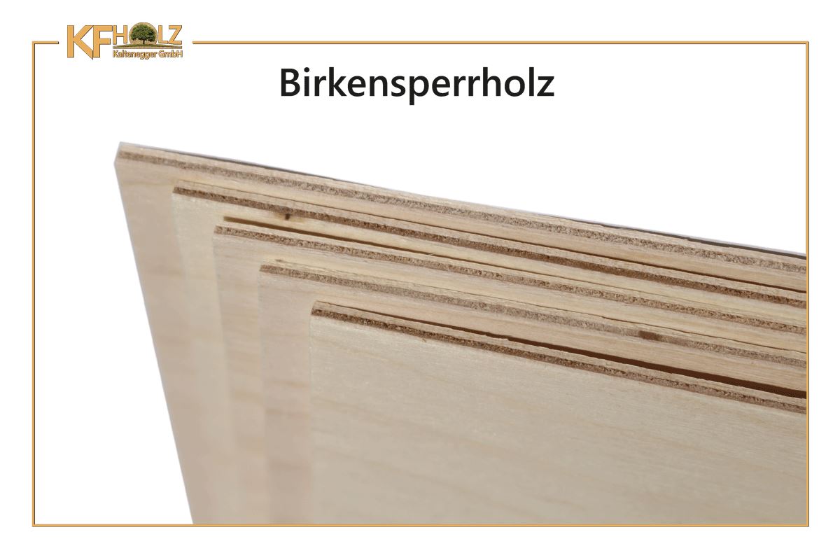 BIRKENSPERRHOLZ - Bastelmaterial