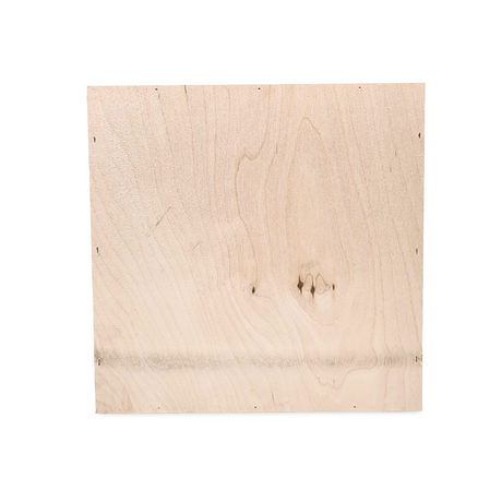 Helle Sperrholzplatte.