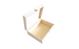Holzkiste mit Klappdeckel - 16 x 12 x 5.5 cm