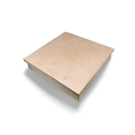 Unfertiges Holztablett.