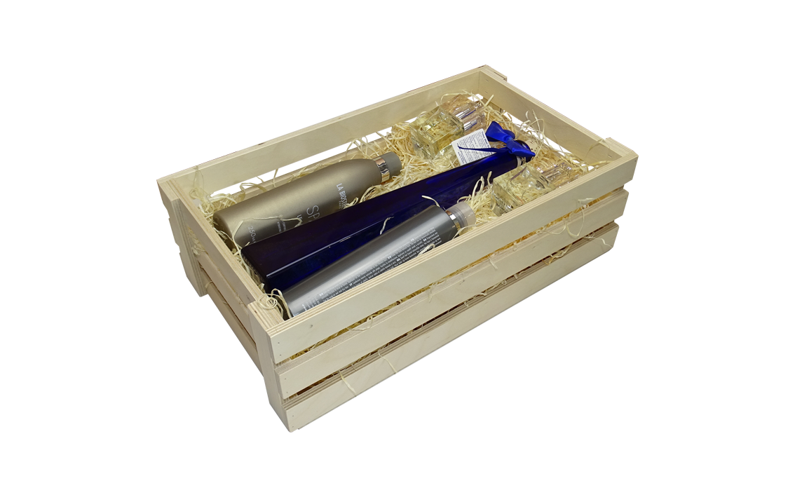 Leistenkisten - Dekokisten - 36 x 21 x 12 cm - Holzkisten