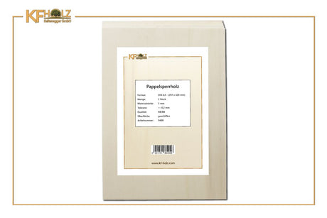 PAPPELSPERRHOLZ - Bastelmaterial