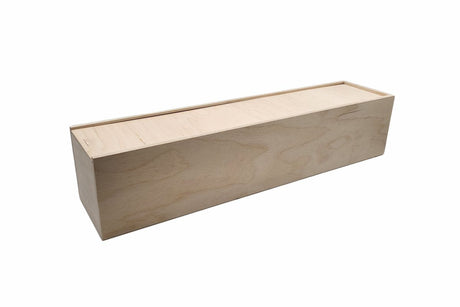 Single Weinkiste mit Schiebedeckel