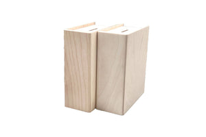 Sparbuch aus Holz - Geschenke