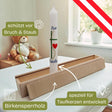 Taufkerzenhalter aus Holz.