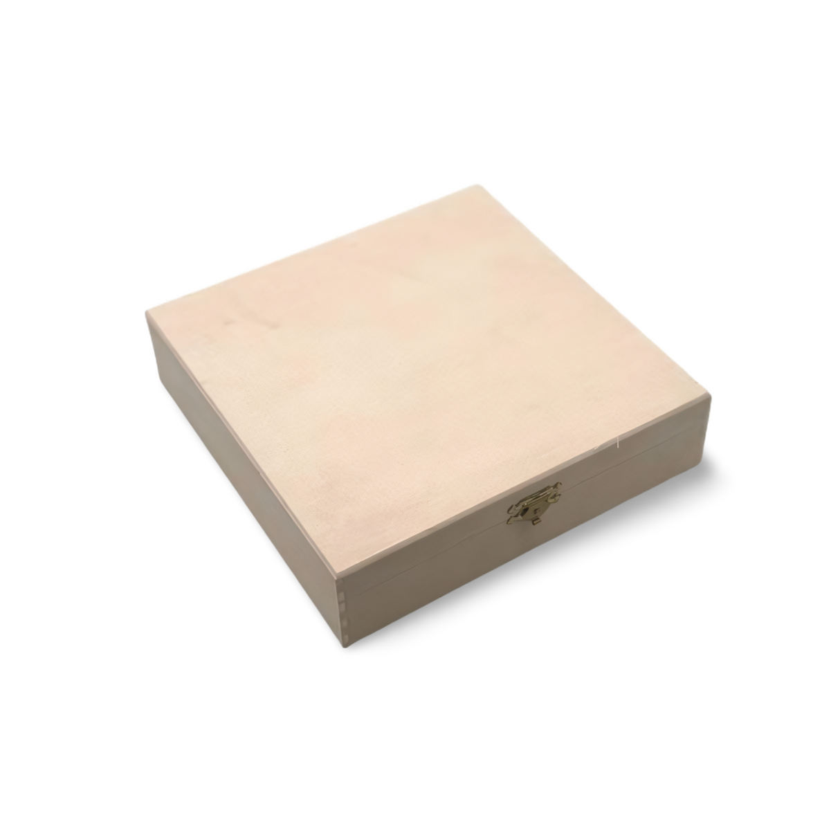 Tortenkiste 21 x 21 x 5 cm - Holzkoffer