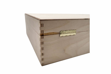 Weinkiste für 3 Weinflaschen 36 x 24 x 9 cm - Holzkisten