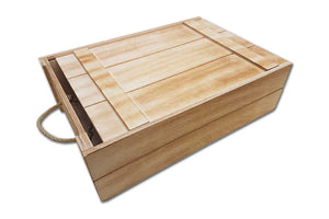 Weinkiste mit Schiebedeckel