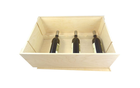 Weinkiste mit Schiebedeckel